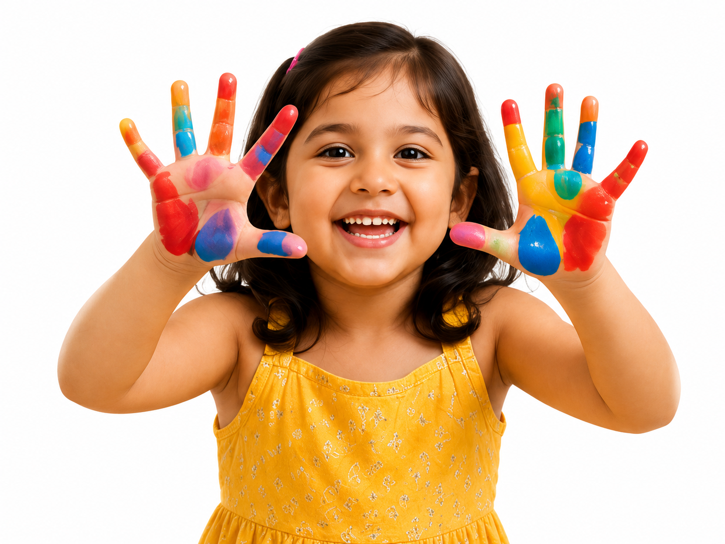 Preschool children playing with Montessori learning materials